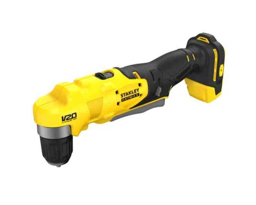 Дриль Stanley кутова FATMAX® V20, Li-lon 18V, 45 Нм, 0-600/1900 об/хв (без АКБ та ЗП) (SFMCD750B)