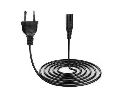 Кабель живлення C7 3m black ColorWay (CW-CBP086-BK)