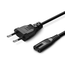 Кабель живлення C7 3m black ColorWay (CW-CBP086-BK)