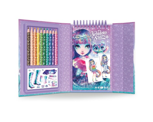 Набір для творчості Nebulous Stars Скетчбук дизайнера Айседора (11450)