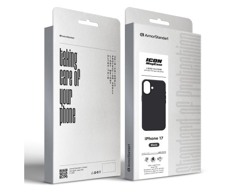Чохол до мобільного телефона Armorstandart ICON2 MagCase Apple iPhone 17 Black (ARM86247)