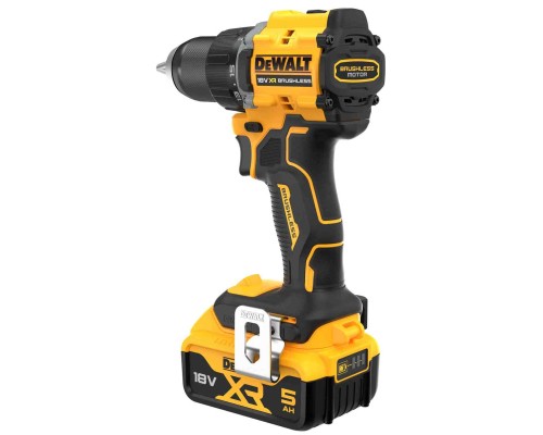 Шуруповерт DeWALT XR Li-Ion 18V, 2x5Ah, 74 Нм, 0-450/0-1650 об/хв, 1.12 кг, TSTAK (DCD794P2T)