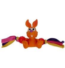 Іграшка для собак MISOKO&CO Кролик різнокольоровий 5.5 см (BEITR00083)