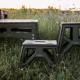 Стілець складаний Tribe Camp Chair Low пластиковий Olive (T-EF-0001-olive)