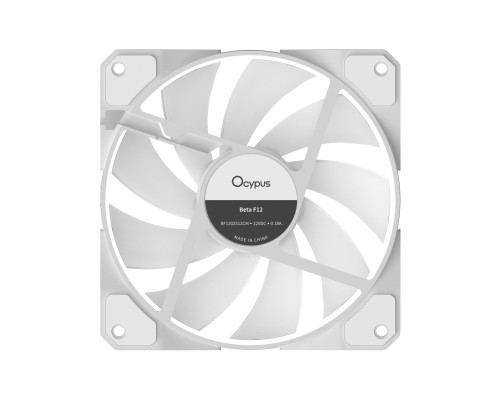Кулер до корпусу OCYPUS BETA F12 WH ARGB (BETA-F12-WH1AM00X-GL)
