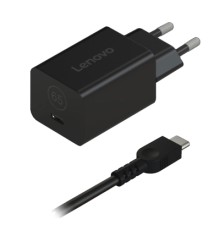 Блок живлення до ноутбуку Lenovo 65W GaN Nano Adapter USB Type-C (40AWGN65EU)