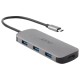 Концентратор Acer USB-C 7-in-1 3xUSB 3.2 + HDMI + USB-C + PD + SD gray (HP.DSCAB.018)