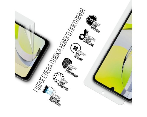 Плівка захисна Armorstandart hydrogel Anti-Blue ZTE Blade A76 4G (ARM87517)