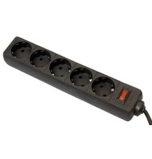 Мережевий фільтр живлення Defender ES 3m 5 роз. black (99485)