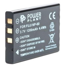 Акумулятор до фото/відео PowerPlant Fuji NP-60, SB-L1037, SB-1137, D-Li12, NP-30, KLIC-5000, LI- (DV00DV1047)