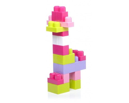 Конструктор Mega Bloks рожевий у мішку 60 деталей (DCH54) Конструктор Mega Bloks рожевий у мішку 60 деталей (DCH54)
