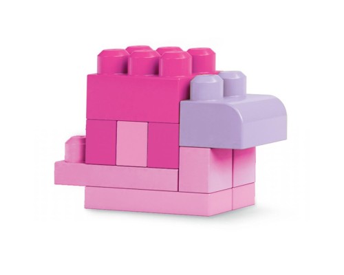 Конструктор Mega Bloks рожевий у мішку 60 деталей (DCH54) Конструктор Mega Bloks рожевий у мішку 60 деталей (DCH54)