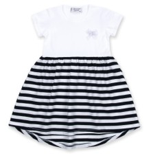 Плаття дитяче Breeze зі спідницею в смужку (8753-86G-white)