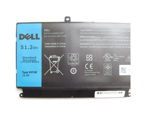 Акумулятор до ноутбука Dell Vostro 5470 VH748 51.2Wh (4500mAh) 6cell 11.4V Li-ion (A41997) 