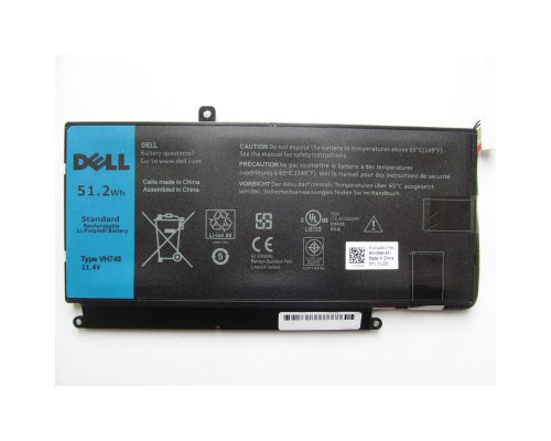 Акумулятор до ноутбука Dell Vostro 5470 VH748 51.2Wh (4500mAh) 6cell 11.4V Li-ion (A41997) 