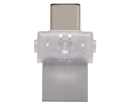 USB флеш накопичувач Kingston 128GB DataTraveler microDuo 3C USB 3.0/Type C (DTDUO3C/128GB)