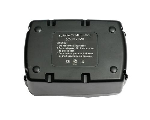Акумулятор до електроінструменту PowerPlant для METABO GD-MET-36 36V 2Ah Li-Ion (DV00PT0020)