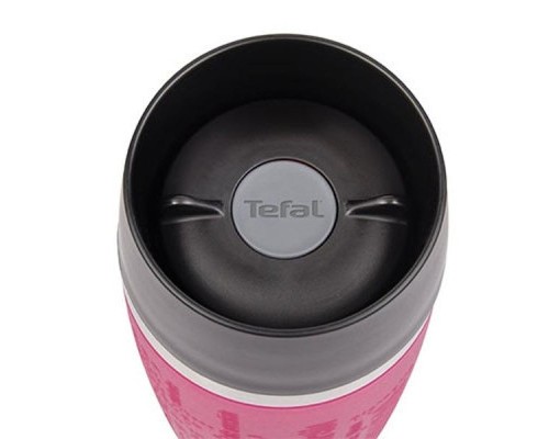 Термокружка Tefal TRAVEL MUG 0.36L raspb/silver (K3087114)
