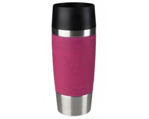 Термокружка Tefal TRAVEL MUG 0.36L raspb/silver (K3087114)