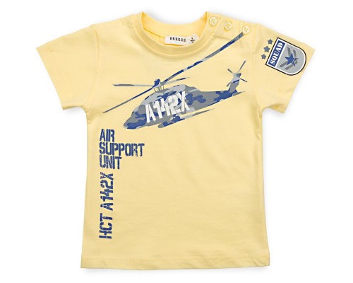Набір дитячого одягу Breeze з геліоптером (10962-74B-yellow)