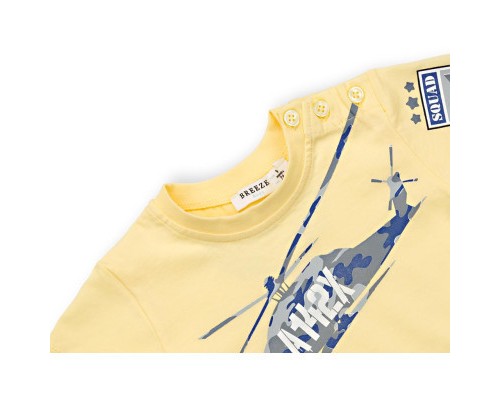 Набір дитячого одягу Breeze з геліоптером (10962-74B-yellow)