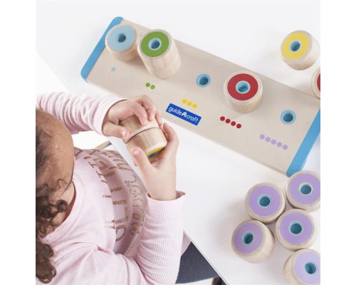 Розвиваюча іграшка Guidecraft Manipulatives Рахункові стовпчики (G6736) Розвиваюча іграшка Guidecraft Manipulatives Рахункові стовпчики (G6736)