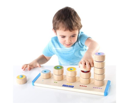 Розвиваюча іграшка Guidecraft Manipulatives Рахункові стовпчики (G6736) Розвиваюча іграшка Guidecraft Manipulatives Рахункові стовпчики (G6736)