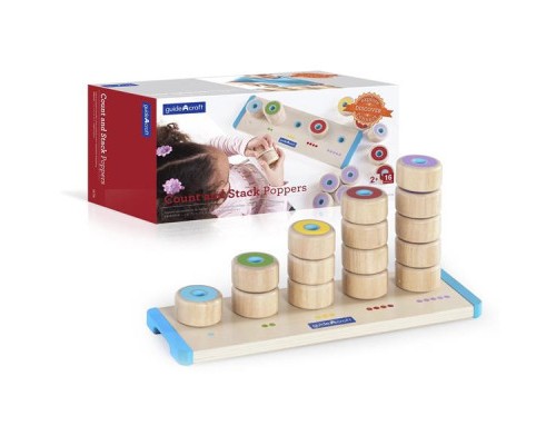 Розвиваюча іграшка Guidecraft Manipulatives Рахункові стовпчики (G6736) Розвиваюча іграшка Guidecraft Manipulatives Рахункові стовпчики (G6736)