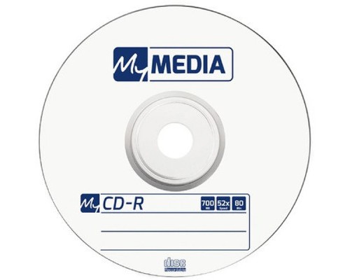 Диск CD MyMedia CD-R 700Mb 52x MATT SILVER Wrap 50 (69201)