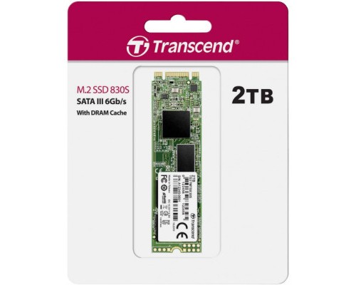 Накопичувач SSD M.2 2280 2TB Transcend (TS2TMTS830S)