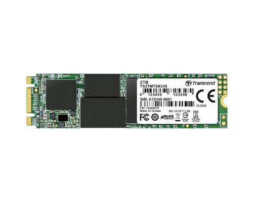 Накопичувач SSD M.2 2280 2TB Transcend (TS2TMTS830S)