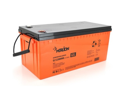 Батарея до ДБЖ Merlion 12V-200 Ah GEL (GL122000M8) 