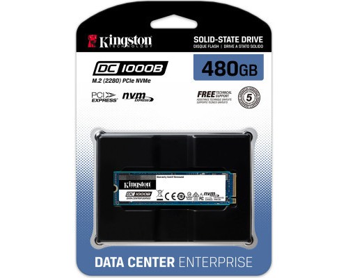Накопичувач SSD M.2 2280 480GB Kingston (SEDC1000BM8/480G.)
