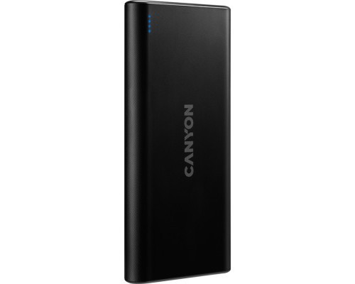 Батарея універсальна Canyon PB-106 10000mAh Input 5V/2A, Output 5V/2.1A(Max) (CNE-CPB1006B) 