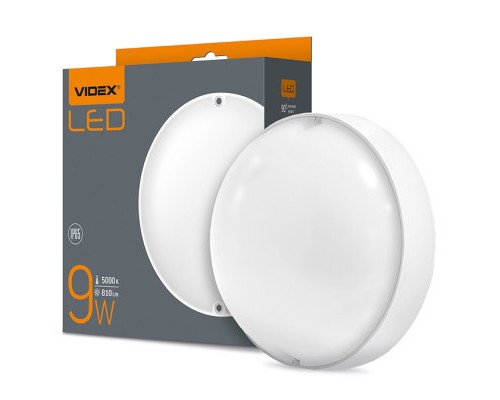 Світильник Videx LED IP65 9W 5000K 220V (VL-BHR-095PW)