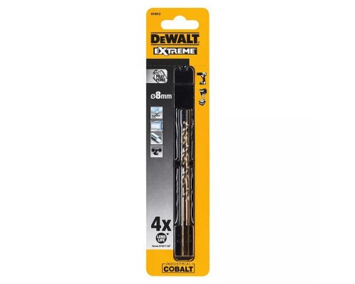 Свердло DeWALT EXTREME INDUSTRIAL COBALT HSS-CO, 8 х 117 х 72 мм (DT4912)