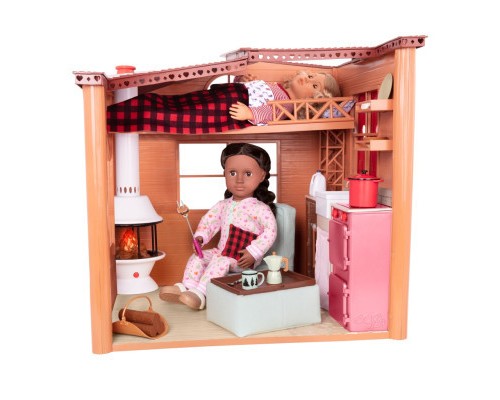 Ігровий набір Our Generation Будинок з аксесуарами Cozy Cabin (BD37961) Ігровий набір Our Generation Будинок з аксесуарами Cozy Cabin (BD37961)