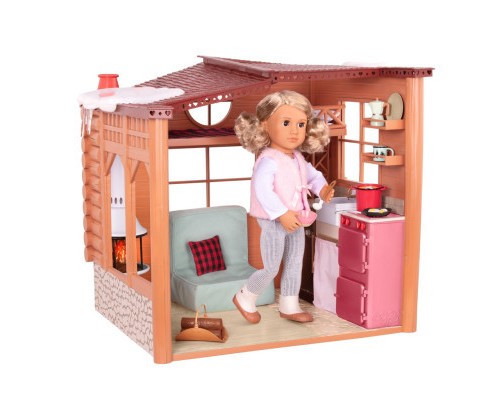 Ігровий набір Our Generation Будинок з аксесуарами Cozy Cabin (BD37961) Ігровий набір Our Generation Будинок з аксесуарами Cozy Cabin (BD37961)