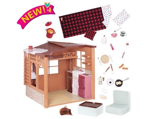 Ігровий набір Our Generation Будинок з аксесуарами Cozy Cabin (BD37961) Ігровий набір Our Generation Будинок з аксесуарами Cozy Cabin (BD37961)