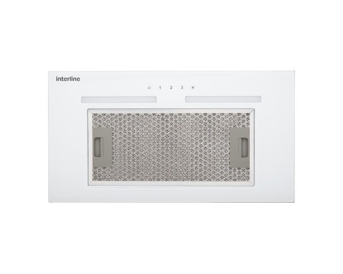 Витяжка кухонна Interline SWAY WH A/60 GL/S