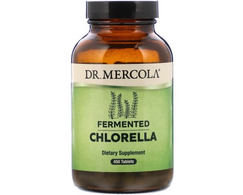 Трави Dr. Mercola Ферментована Хлорелла, Fermented Chlorella, 450 таблеток (MCL-01585)