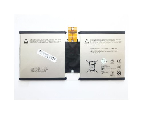 Акумулятор до ноутбука Microsoft Surface 3 (Model 1645) G3HTA003H, 7270mAh (27.5Wh), 2cell, 3 (A47513) 