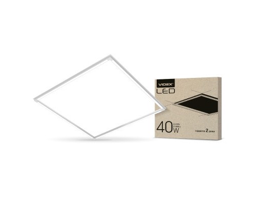 Світильник Videx LED панель ART 40W 4100K (VL-PA404W)