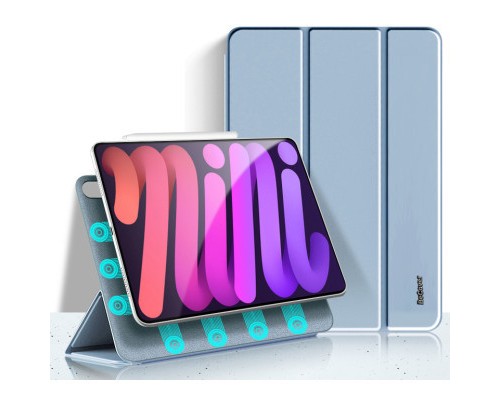 Чохол до планшета BeCover Magnetic Apple iPad mini 6 2021 Light Blue (706839)
