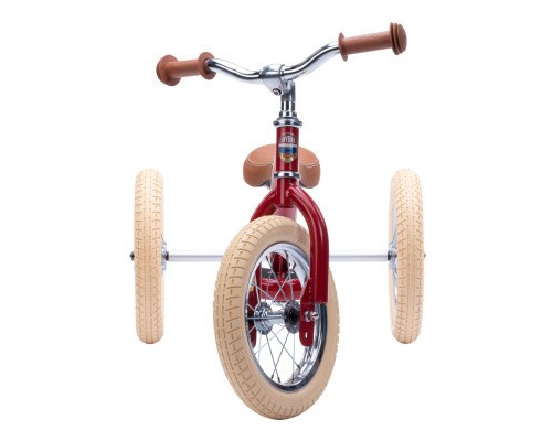 Біговел Trybike триколісний балансуючий рубіновий (TBS-2-RED-VIN+TBS-100-TKV)