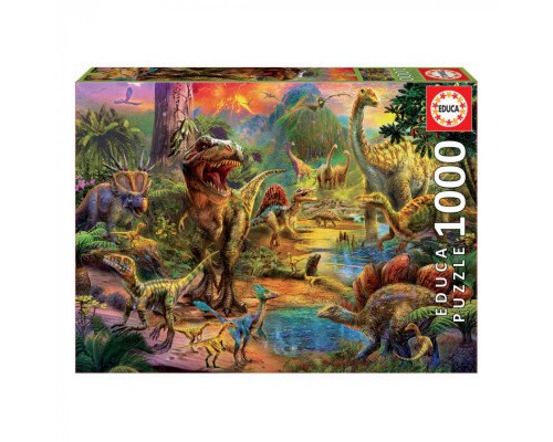 Пазл Educa Земля динозаврів 1000 елементів (6336915)