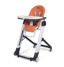 Стілець для годування Peg-Perego Siesta Follow Me Wonder Orange (плямостійкий помаранчевий) (IH03000000WD48)