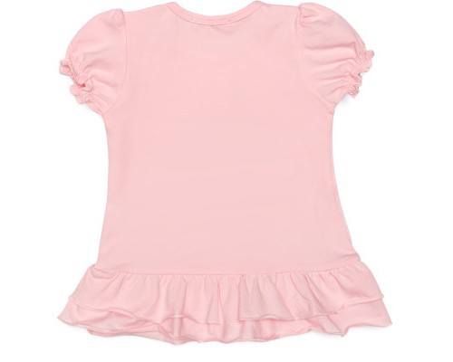 Футболка дитяча Breeze з квіточками (14352-86G-pink)