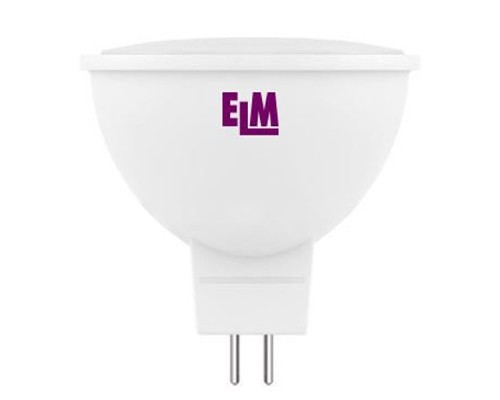 Лампочка ELM MR16 3W PA11 GU5.3 4000K (18-0025)