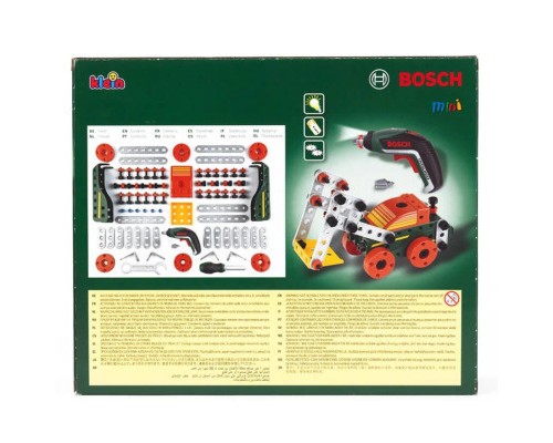 Конструктор Bosch багатофункціональний, шурупокрут Ixolino II, 110 предметів (8497)